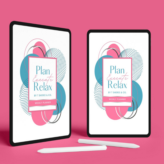 Plan Execute Relax® Weekly Digital Planner