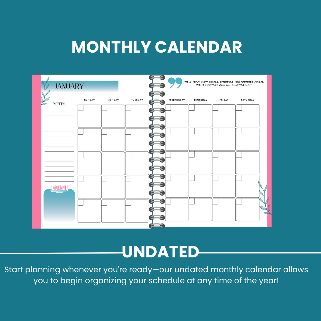 Ultimate Undated Weekly Planner Bundle: Plan, Execute & Relax™ Bestie Bundle