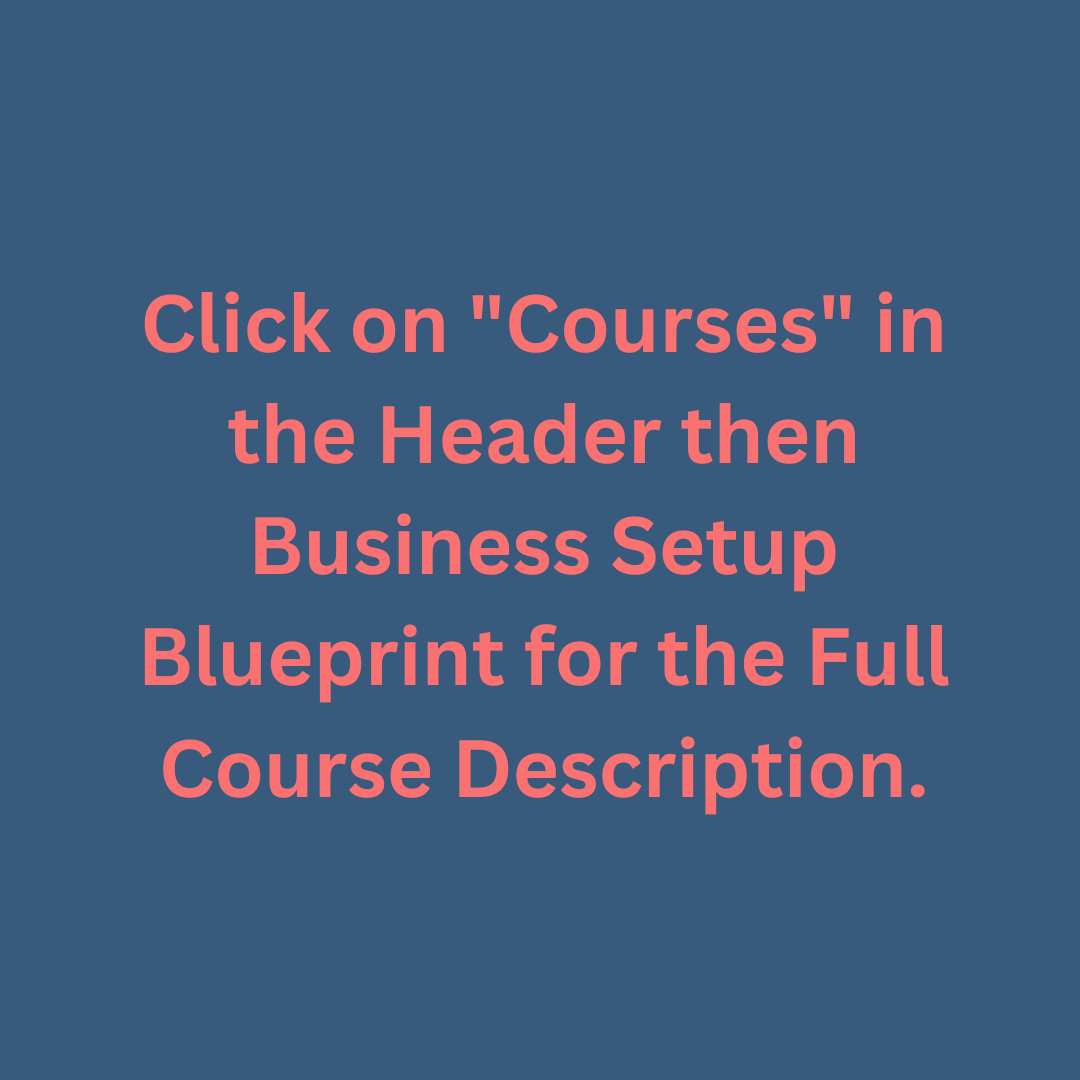 Business Setup Blueprint