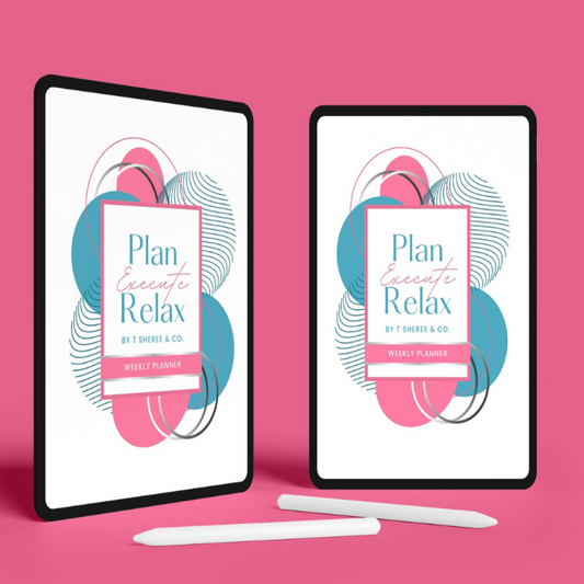 Plan Execute Relax™ Weekly Digital Planner