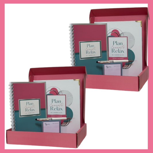 Ultimate Undated Weekly Planner Bundle: Plan, Execute & Relax™ Bestie Bundle